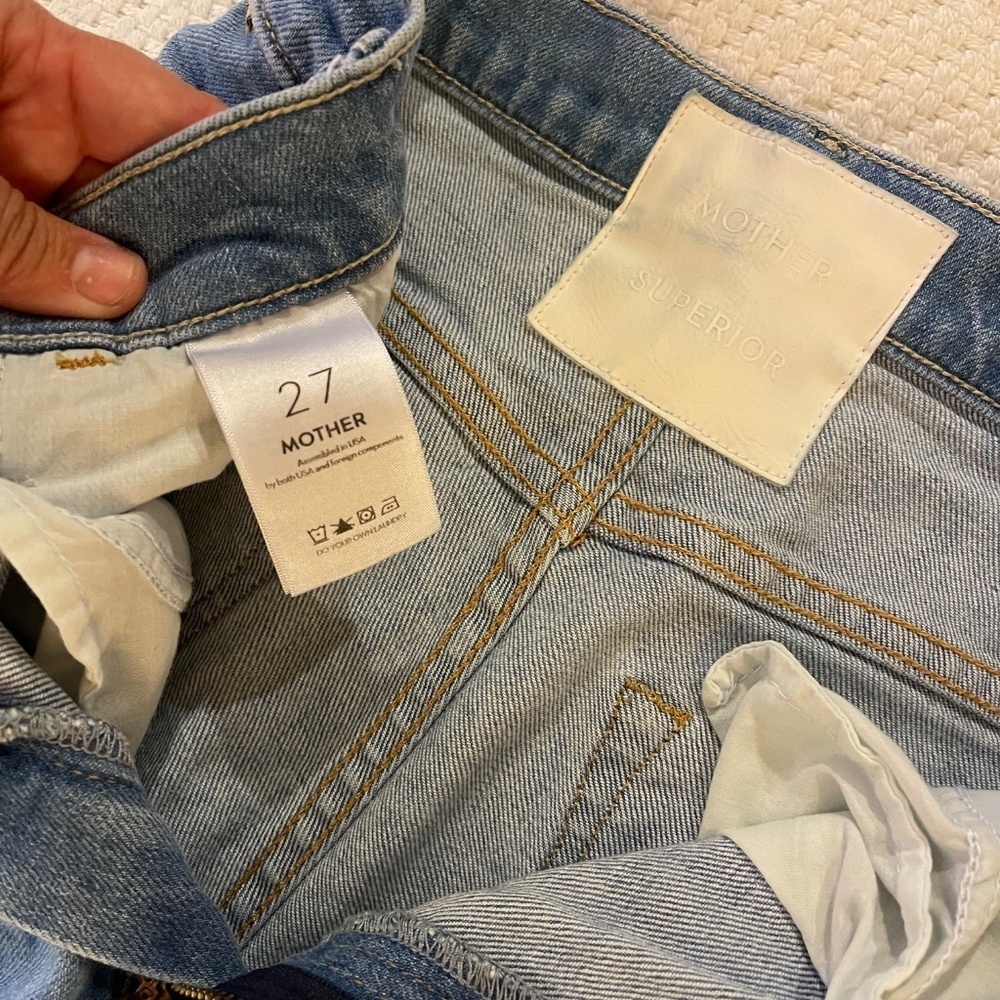 Blue Flared Jeans - Picture 11 of 13